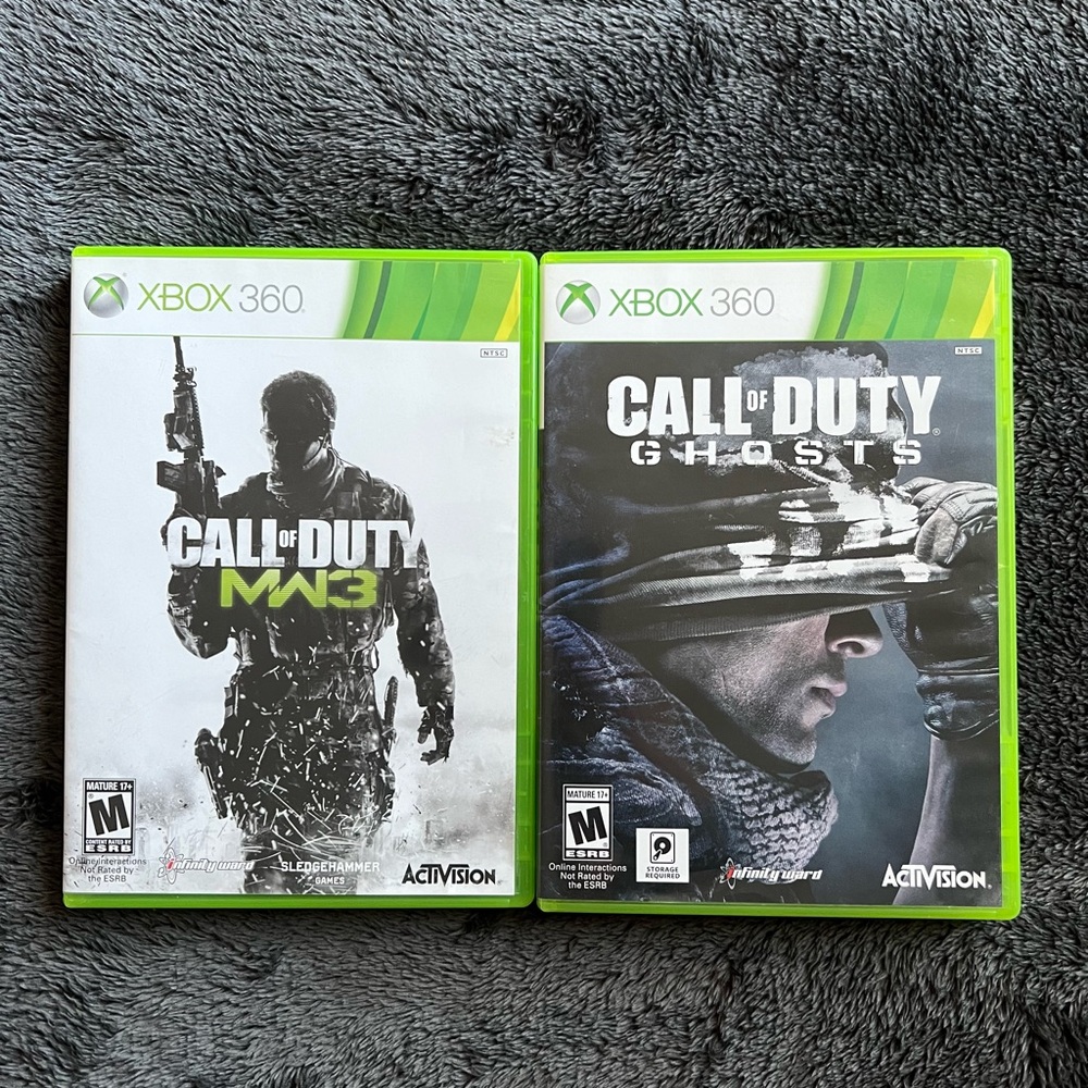 COD MW3 + Ghosts Xbox 360